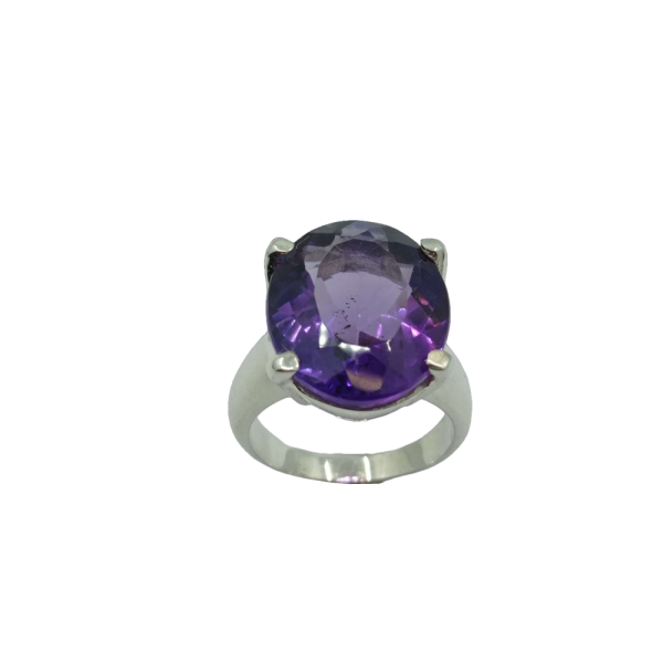 Améthyste - Bague argent – Image 3
