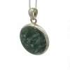 Séraphinite - Pendentif en argent vieilli – Image 2